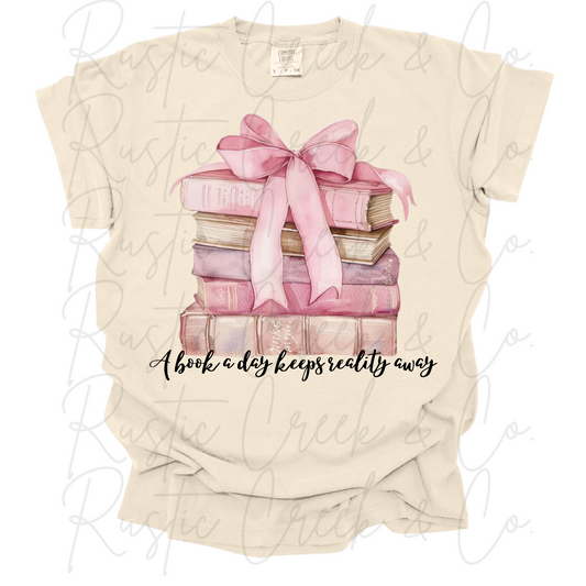 A Book A Day Keeps Reality Away