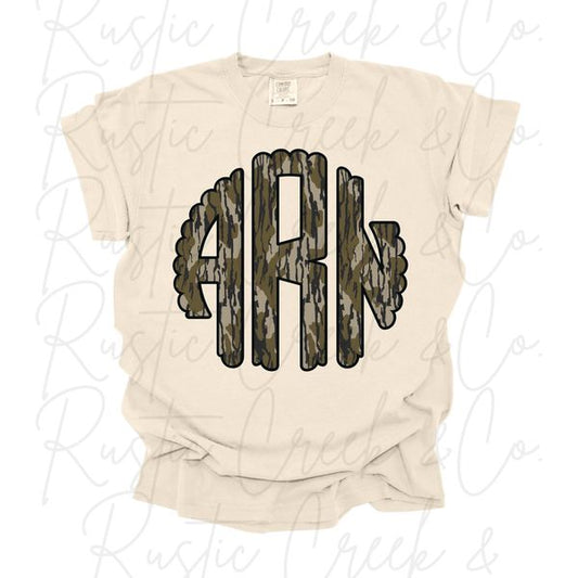 Camo Monogram