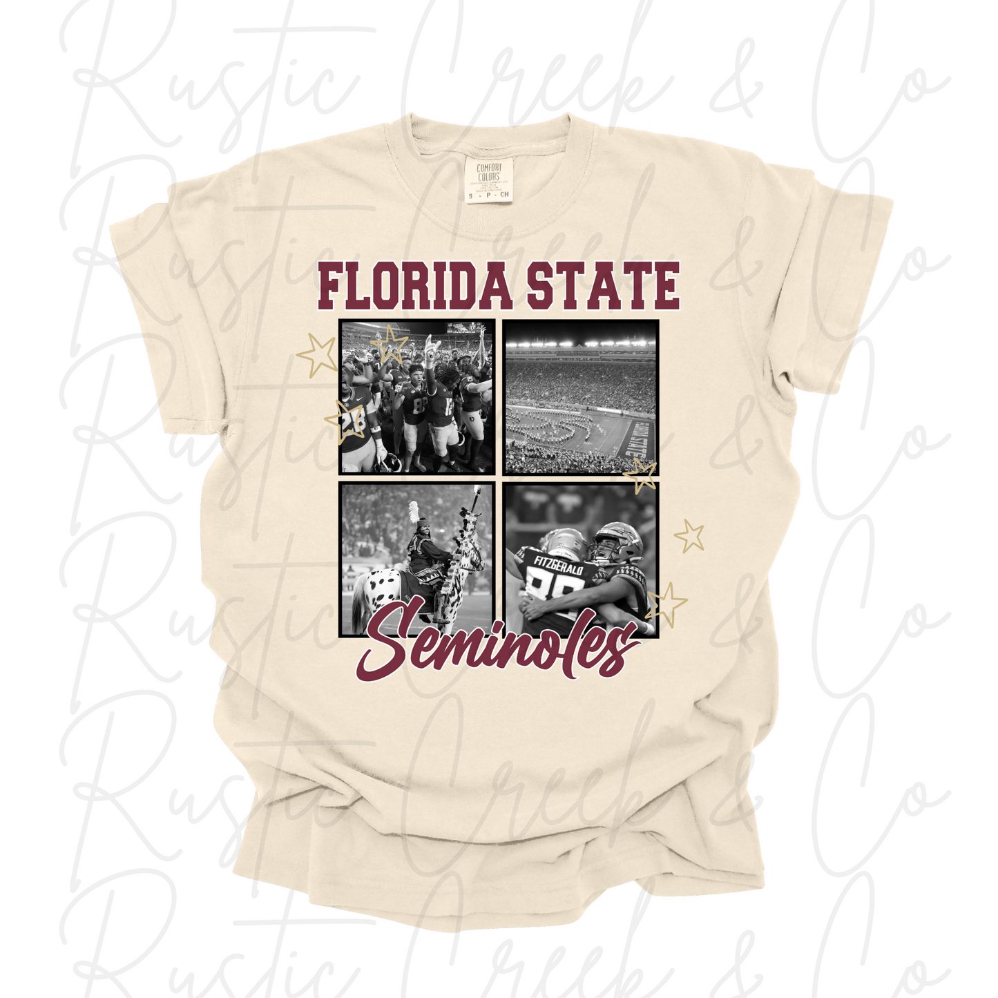 Florida State Black & White