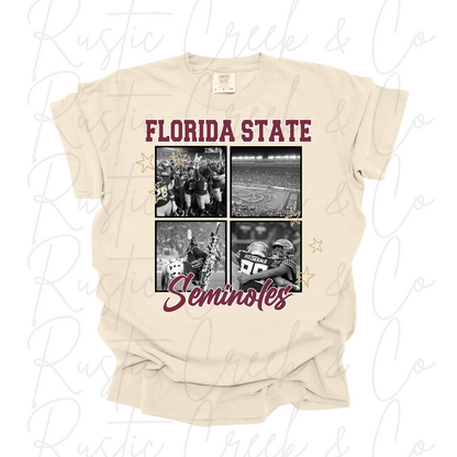 Florida State Black & White