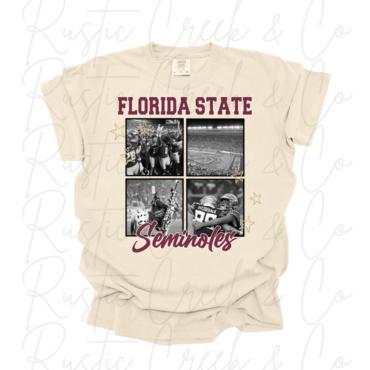 Florida State Black & White