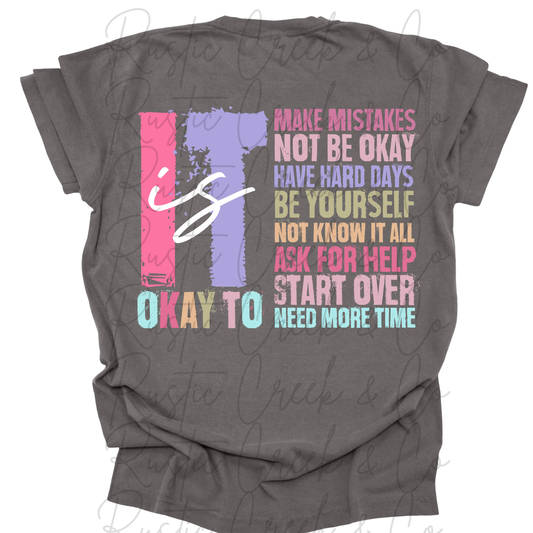It Is Okay...