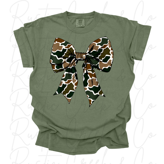 Camo Bow - Youth